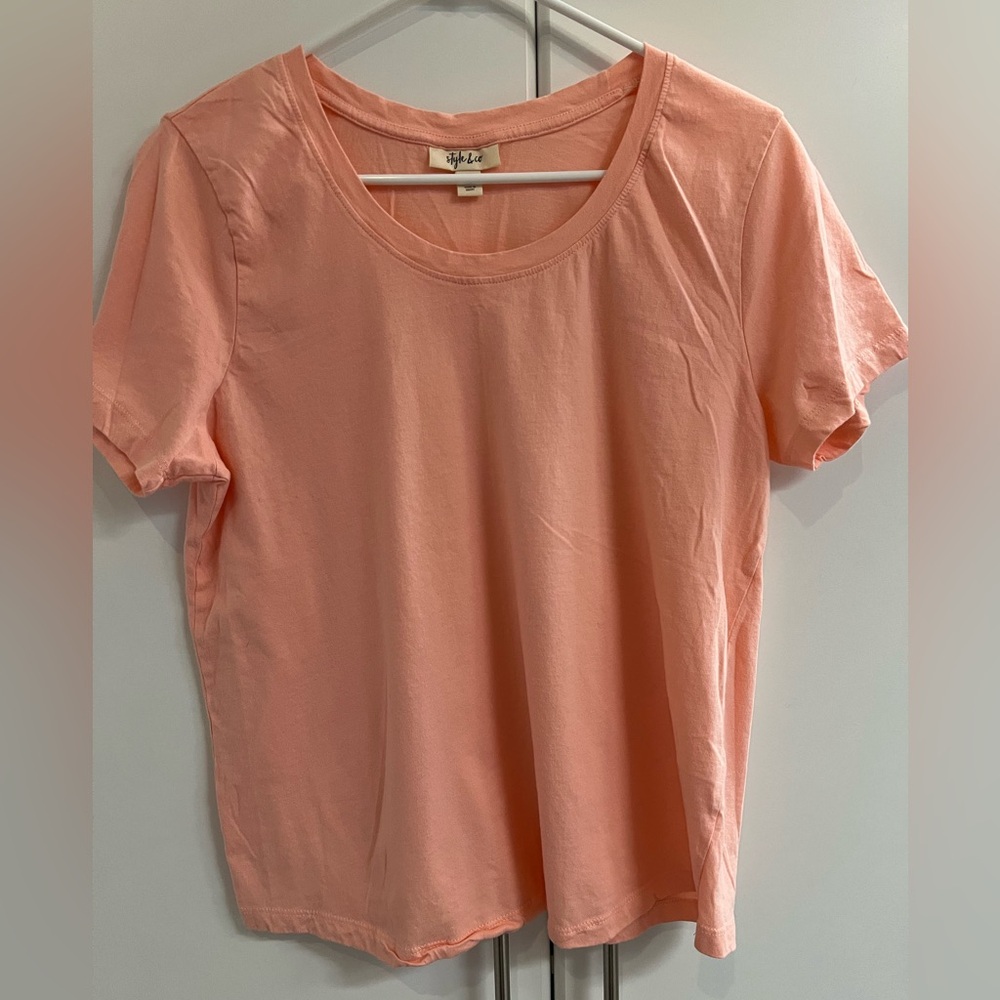 Style & Co Women's Peach Top Sz XL